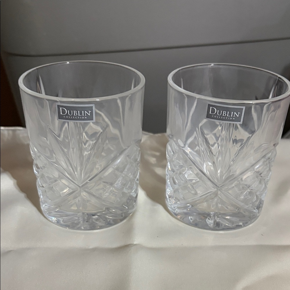 Dublin Crystal Whiskey Glasses